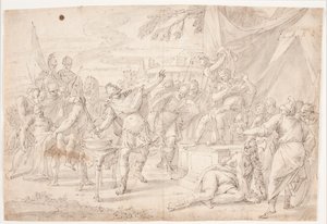 Mucius Scaevola de Hendrik Krock
