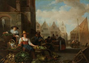O mercado de vegetais, 1662