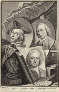 Retrato de Jan de Beijer, Jacobus Buys e Hendrik Pothoven