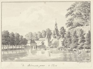 O portão Buren em Tiel de Hendrik Spilman