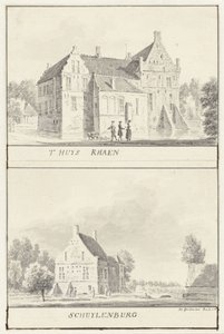 As casas senhoriais Rhaan e Schuylenburg em Salland, Overijssel
