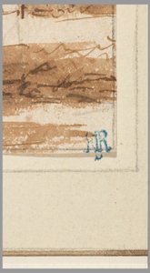 Desenho, Cidade num canal, 1750-70 de Hendrik Spilman