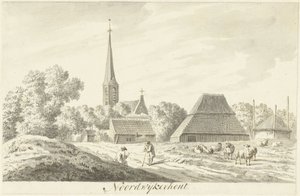 Vista da vila de Noordwijkerhout