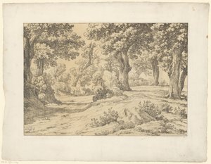 Vista da floresta
Tentamina Lithographica (título da série)
Paisagens italianas (título da série)