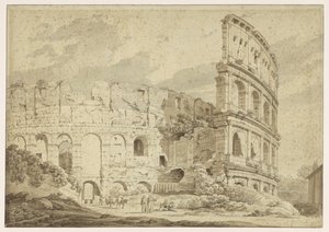 O Coliseu em Roma Het Coliseu em Roma