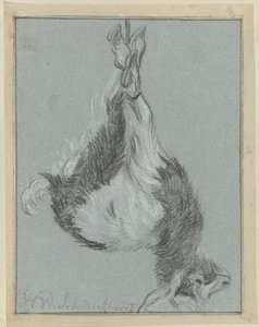 Bode bestializando de Hendrik Willem Schweickhardt (signed by artist)