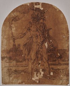 Marte fora dos muros de Bruxelas de Hendrik de Clerck