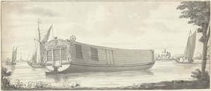 A nave voadora Volgh My de Hendrik de Leth