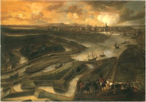 Vista de Ostende (óleo sobre tela)