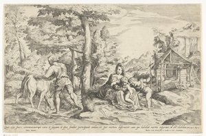 Regresso do Egipto de Hendrik van der Borcht (II)