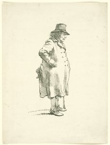 Retrato do mendigo Hendrik Delbroeck de Hendrik van der Burgh