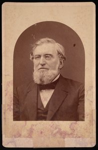 Retrato de Joseph Cummings 1817-1890, antes de 1890. de Hennigar and Gittings