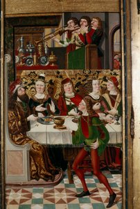 "O Banquete de Assuero" baseado num relato do Livro de Ester, por um desconhecido..., 2022 (foto) de Henning von der Heide