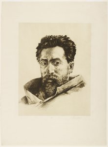 A Striker, c.1888 (gravura e roleta) de Henri Charles Guérard