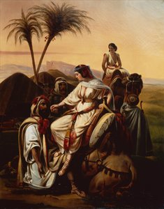 Boaz dá as boas-vindas a Ruth