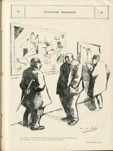 Ilustração de H. G. Ibels (1867-1936) em Le Rire, 02/04/22 - Pintura moderna - Arte, Antisemitismo, Avant-garde - Judeu de Henri Gabriel Ibels