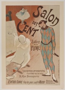 Salon des Cent - fevereiro de 1894 de Henri-Gabriel Ibels