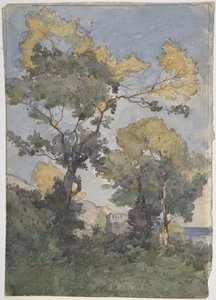 Paisagem de Henri-Joseph Harpignies