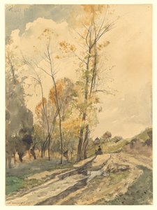 Paisagem em Famars de Henri-Joseph Harpignies