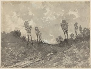 Estrada em Hérisson de Henri-Joseph Harpignies