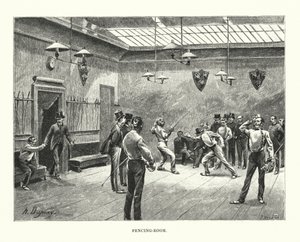 Sala de esgrima (gravura)