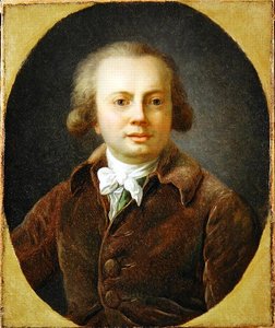 Retrato de um Jovem (óleo sobre tela) de Henri Pierre Danloux
