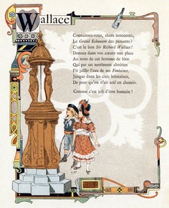 Ilustração para "Alphabet of good examples", c.1890 (gravura)