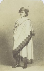 Ex-rainha de Nápoles, 1860-69 de Henri Alexis Omer Tournier