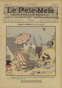 Antes da limensina. Ilustração para o Pelé-Mele, 1901
