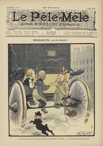 Mondanites Ilustração para Le Pele-Mele, 1902