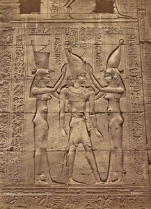 Edfu Coroação do Rei por Désses