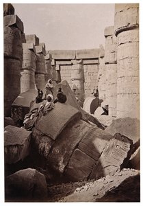 Ruínas de Karnak, c.1900 (foto)