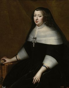 Retrato de Ana da Áustria 1601-1666, ca 1659