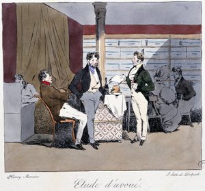 Estudo de um advogado - in "Jadis et aujourd