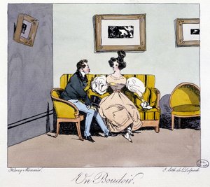 Um boudoir - em "Jadis et aujourd