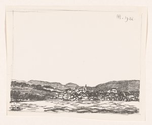 Posição no Lago Starnberg de Henri Braakensiek