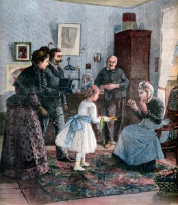 Os primeiros louros, 1891 de Henri Cain