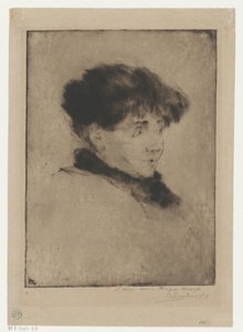 Retrato de Eva Gonzales