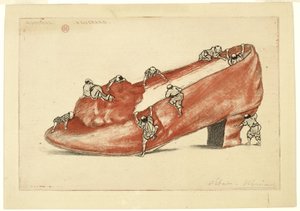 O assalto do sapato, 1888 de Henri Charles Guérard