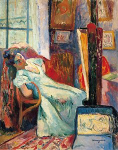 Descanso modelo, 1905 de Henri Charles Manguin