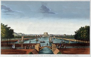 Bassin de la Villette, Paris de Henri Courvoisier-Voisin