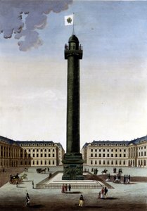 Place Vendôme - em "Views of Paris" por Courvoisier