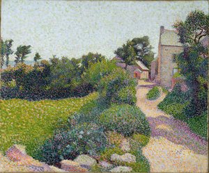 The Road in Sunlight, c.1887 (óleo sobre tela)
