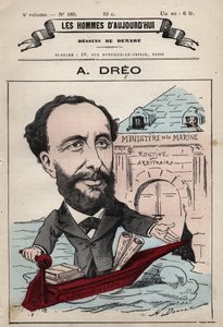 Desenho animado de Amaury Dreo 1829-1882 de 