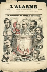 Ilustração de Henri Demare (1846-1888) para a capa do L