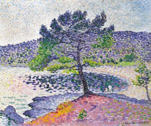 Efeito de Noite, Praia, 1902 de Henri Edmond Cross