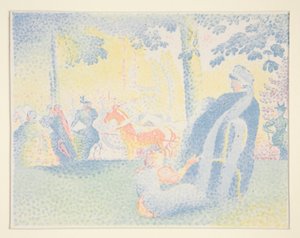 Champs Elysées de Henri Edmond Cross