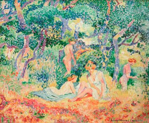 Le Bois ou Nu sous bois, 1906-1907. de Henri Edmond Cross