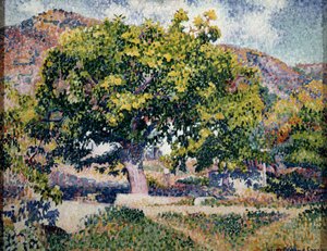 Perto da minha casa, 1906. de Henri Edmond Cross