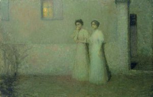 Doce noite de Henri Eugene Augustin Le Sidaner